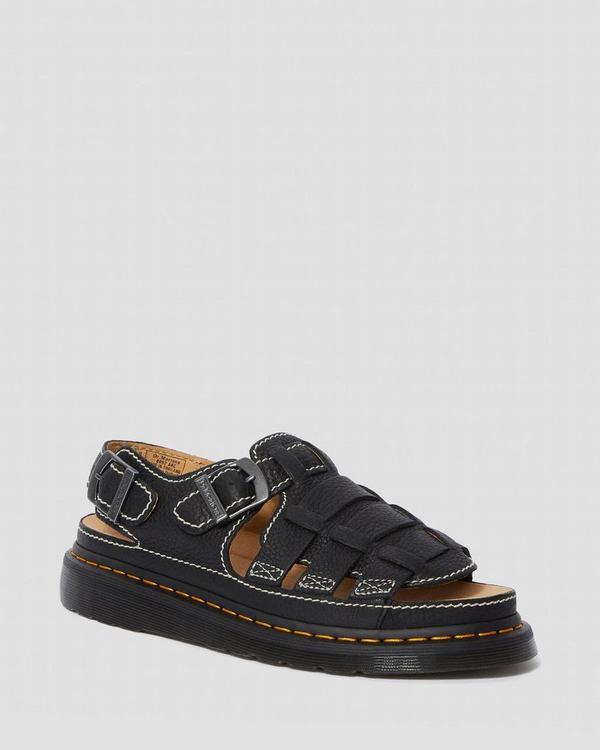 Dr Martens Dámské Sandály 8092 Černé, CZ-710985